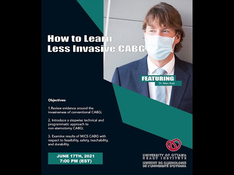 How to learn less invasive CABG