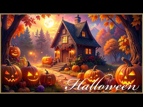 4K Vintage Art & Cozy Ambient Screensaver | Halloween 2025 Frame TV  🎃