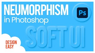 How to create SOFT UI button with Photoshop - Neumorphism (Free PSD in description)