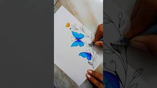 Butterfly borderdesign for frontpage #shortsfeed