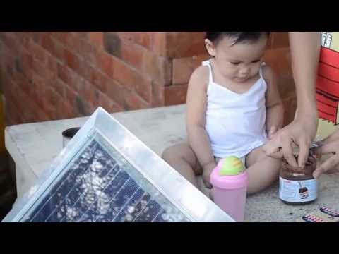 Two 130 Watts Homemade Solar Panel Testing in Cloudy Day