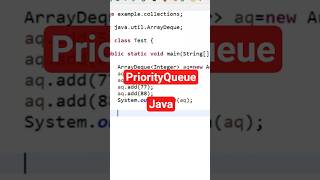PriorityQueue Java