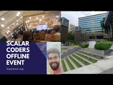 Scalar coders offline event Chennai | Experience vlog @theRahulM