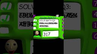 Secret codes in Baldi Basics!