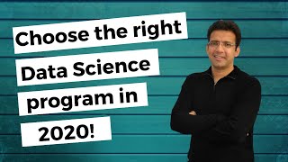 How to choose the right Data Science program in 2020? | Ep #10