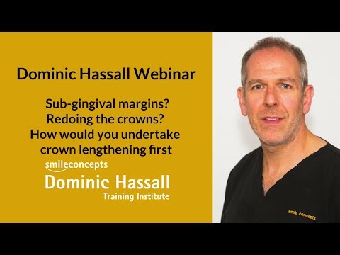Sub-gingival margins? Redoing the crowns? How would you undertake crown lengthening first