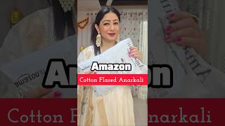 Let's Unboxing Amazon Flared "Anarkali Kurta Set "✨#amazon   #ytshort #yt #shorts #suit #anjanarawat