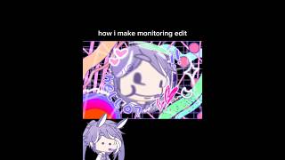 how i make monitoring style edit on ibispaintx #art #monitoring #ibispaintx #drawing #gacha #editing