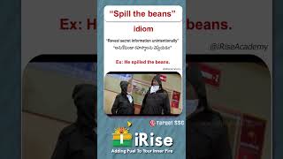 Spill the Beans (idiom)