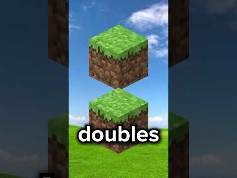 Day 7 Of Doubling The Blocks I Place! #shorts #grasstoucher27