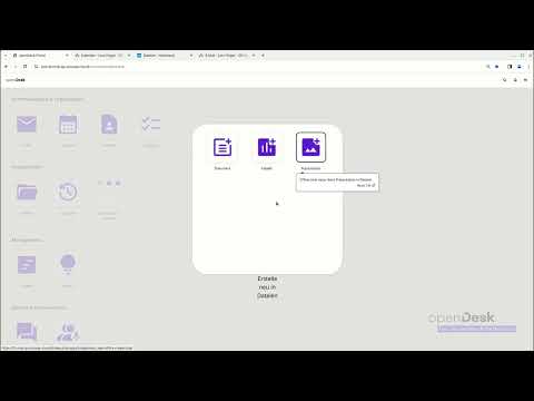 openDesk - Der Souveräne Arbeitsplatz