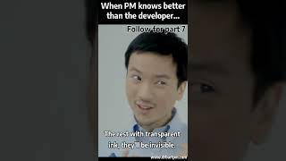 When the Product Manager Knows Better than the Developer... Part 6  #agile #productmanager