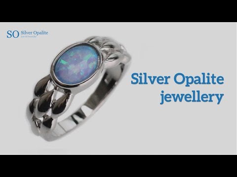 Silver Opalite Jewellery