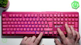 CANYON Fortnax – How to Change Keyboard Backlight Brightness