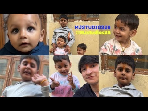 बच्चों के पहली लाइव स्ट्रीम #livestream
