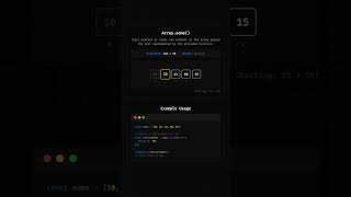 Javascript Array Some Method