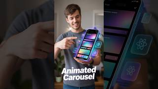 Create a Stunning Custom Animated Carousel with MaskedView Backdrop in React Native  #uidesign #dev