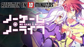 🔷 No Game No Life | 10-Minute Summary (sort of)