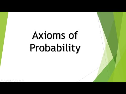Axioms of Probability | Probability & Statistics Made Easy | Exam Preparation