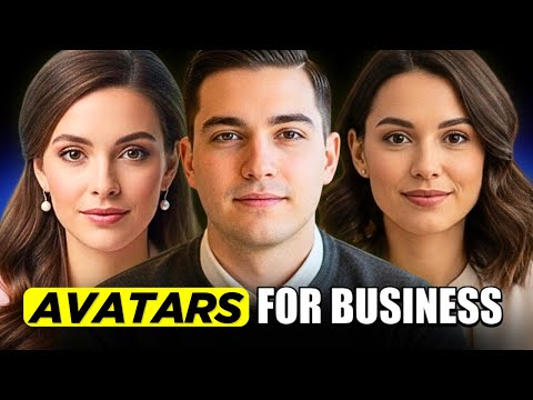 How I Create REALISTIC AI Avatars for Business Presentation