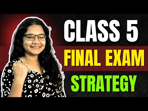 Class 5th | 4 Months Strategy to Top in Final Exam with Daily Study Routine