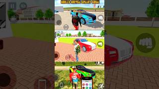 🚙 Rolls Royce Cheat Code 😱 | Indian Theft Auto vs Indian GT5 vs Indian Bike Driving 3D 🔥 #shorts