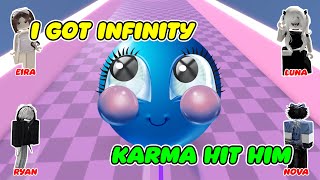 My Loyal Best Friend Made Me Infinite | ROBLOX TEXT TO SPEECH