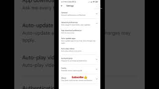 How to stop auto update app's..