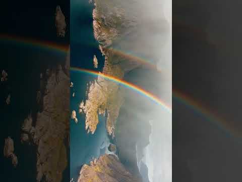 Flying over the epic peaks of the Lofoten Islands in Norway ⛰️ #dji #djimavic3pro