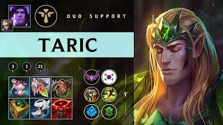 Taric Support vs Sona - KR Master Patch 25.22