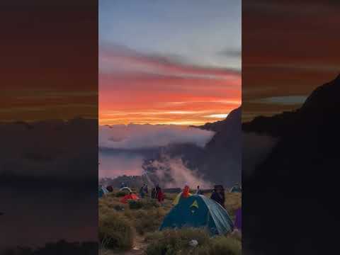 yg pendaki pasti bisa jawab!! #trending #virall #hd #2023 #gunung #rinjani