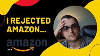 I REJECTED Amazon... here's why // Area Manager Intern