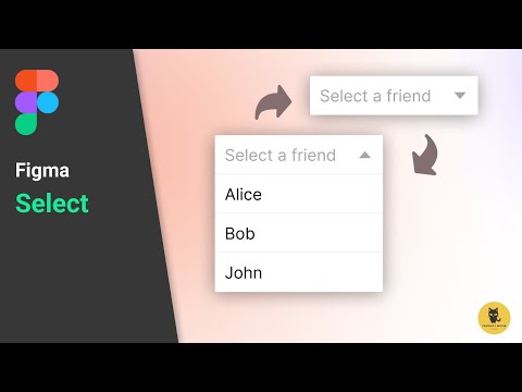 How To Create Select Dropdown On Figma