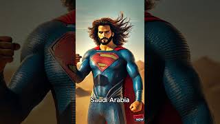 Different nationalities as Superman | comment your Favourite 😍  | #ai #dc