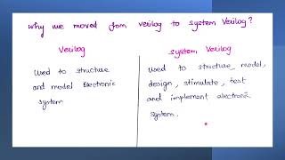 Introduction to System Verilog