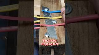 Smart Wire Stripping Tool #tools #electrician #plumber #diy #ideas #hancraft