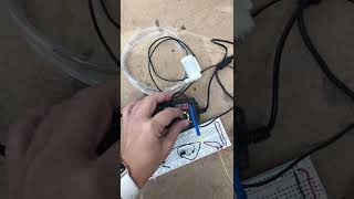 Physical Computing Midterm #2 - Testing the motor (water pump) with codes