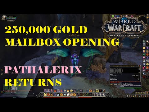 World of Warcraft 250k GOLD Mailbox - Two Weeks to Pre-Patch - RETURN OF THE GRIND