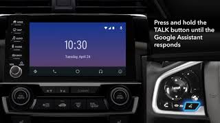 2020 Civic – How to Connect and Use Android Auto™
