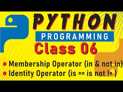 What are Membership & Identity Operators in Python | Explained in Hindi For Beginners