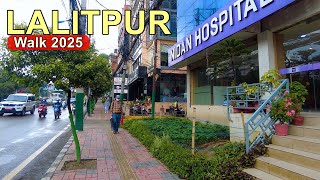 🇳🇵Lalitpur City Morning Hour Walking after Rain 2025 Nepal [4K🇳🇵] Pulchowk to Jhamsikhel