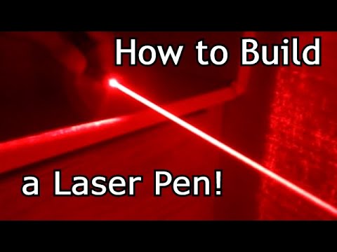 DIY: How to Build a $20 Red Laser Pointer Pen!