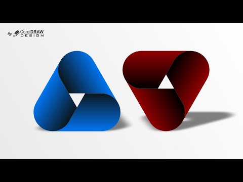 Logo Designing | 3D Logo Design | Swirl Logo Design in Coreldraw | Coreldraw Design Tutorials Free |