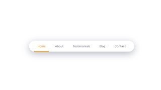 Navbar Underline Link Hover Effects | Navbar Hover Effects | Underline Link Hover | CSS | HTML
