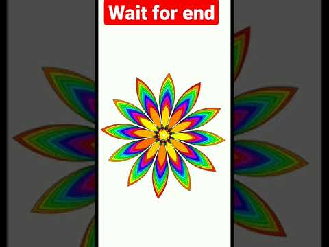 Drawing Two Flowers in Python!! (Turtle Module) | Formation of code |#python #shorts #pythoncoder