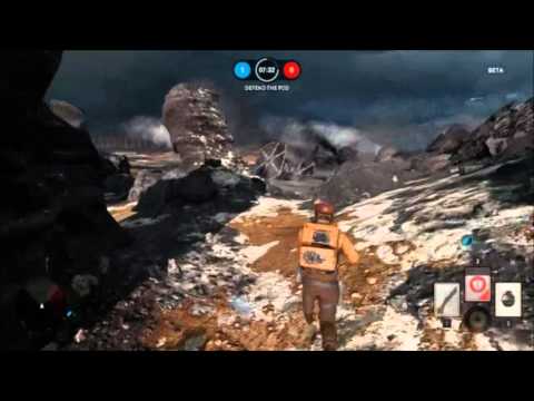 (23-0) Star Wars Battlefront Beta Gameplay (ft. Excision)