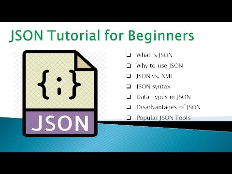 JSON tutorial for beginners