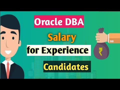 Oracle DBA Salary Range for different level of Experience in India