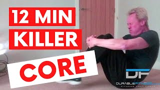 12 MIN KILLER CORE TRAINING AT HOME - Core Workout With Exercises To Improve Your Core Strength