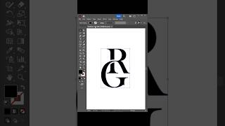 Logo Design process in illustrator 📌    #adobeillustrator #graphicdesign #RG #shorts #logodesign